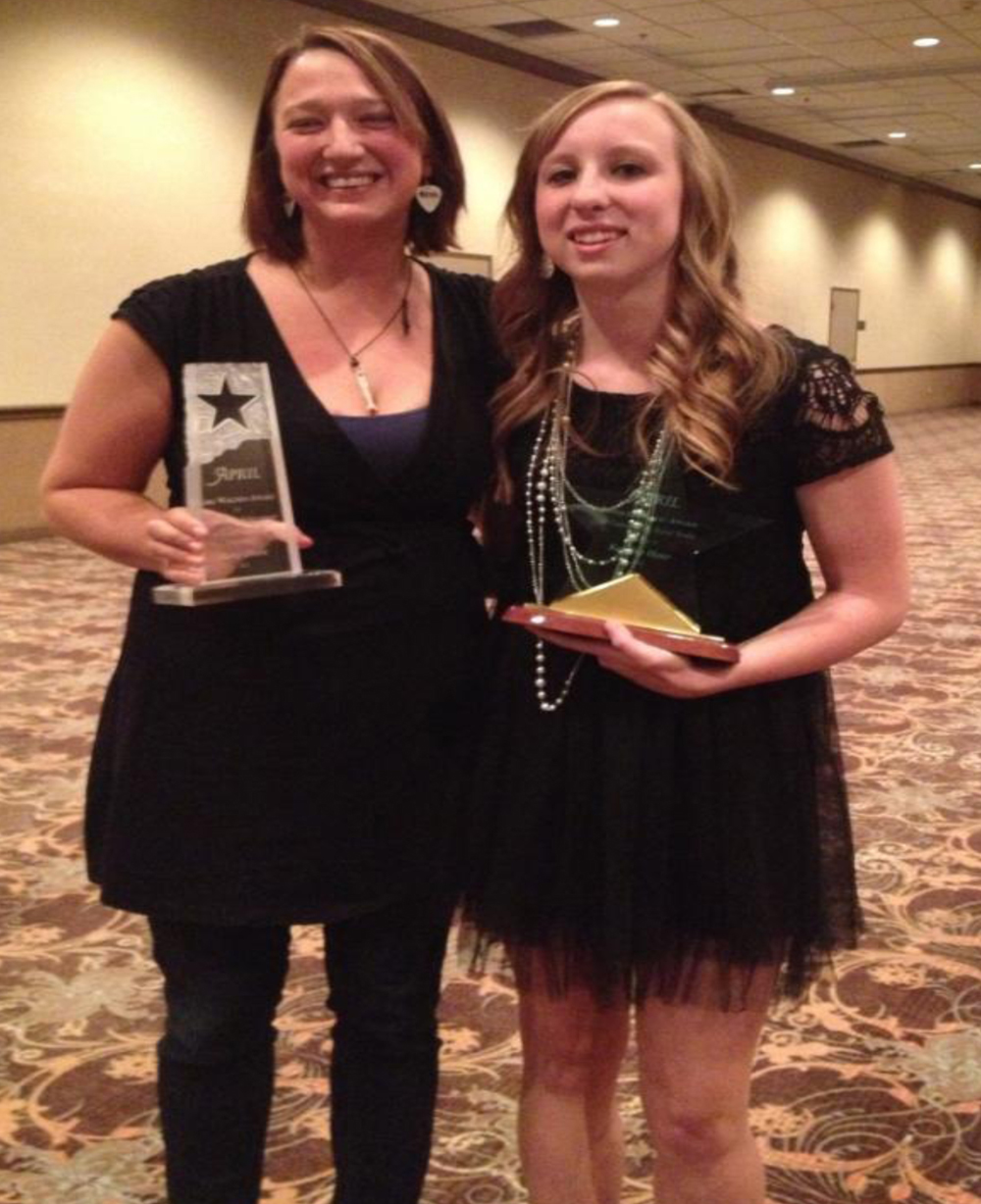 Mary Olson and Kendra Hoar