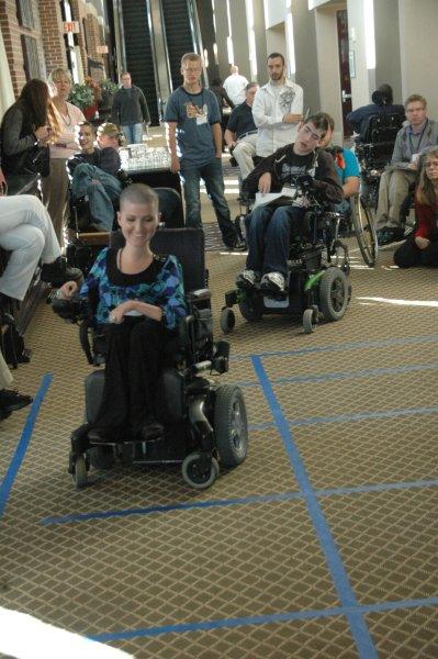Youth play an “interdependence” game