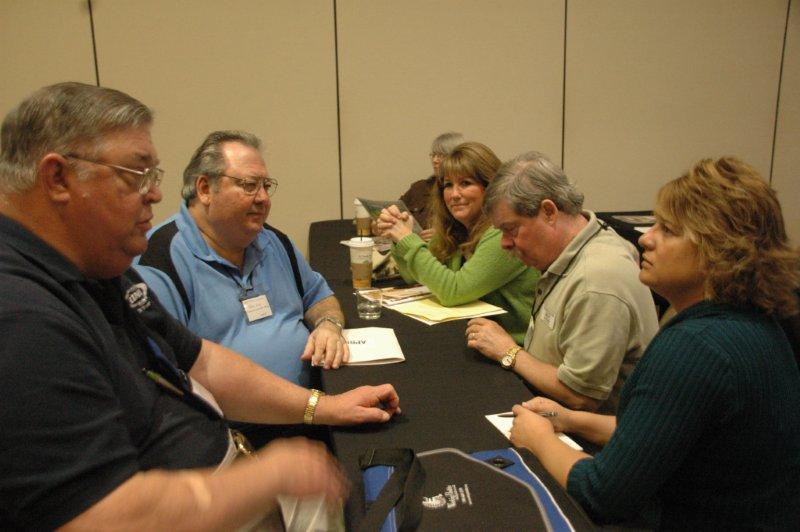 Workshop group in discussion